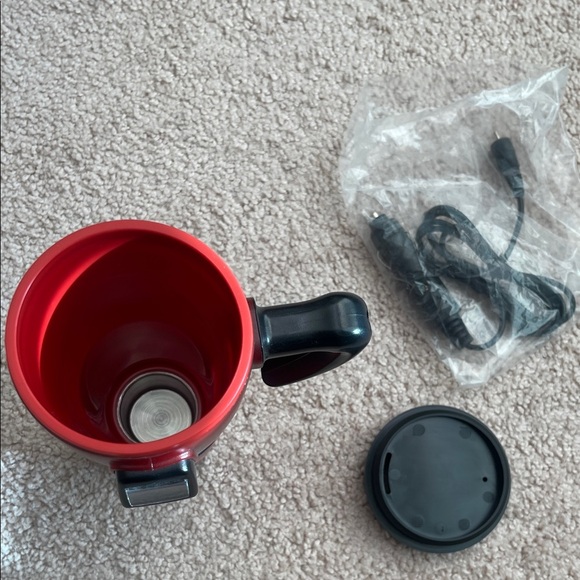 Red Smart Mug Insulated Travel Tumbler - Picture 8 of 9